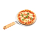 不锈钢披萨铲圆形出炉入炉披萨拖10寸pizza铲烘焙面点转移铲子