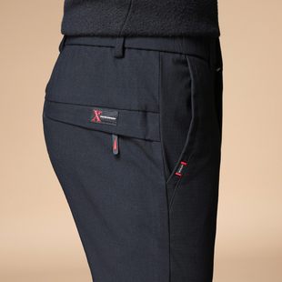 Брюки тонкий летний случайный брюки мужской свободный прямо весенний и осенний спортивные брюки сын шелк льда брюки осень конец