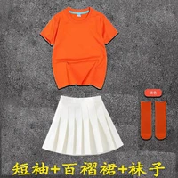 Юбка в складку, носки