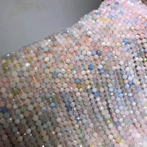 摩根石刻面半成品闪亮散珠特价