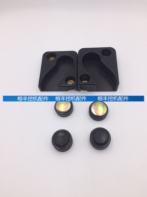 龙工LG60/65/80/85/6225前挡玻璃滑轮滑槽轨道座挖掘机配件