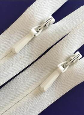 ykk3号布边隐形钻石头拉链正品