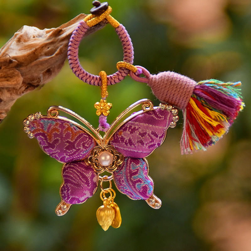 非遗宋锦蝴蝶葫芦生肖马葫芦挂件车挂包挂双面吊坠车钥匙扣礼物,节庆用品/礼品,挂饰/生肖挂饰,淘宝优惠券,粉丝福利购,淘宝优惠卷