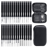 汽车端子线束退针器航空音响电源插头拆装 挑针解锁拔取工具