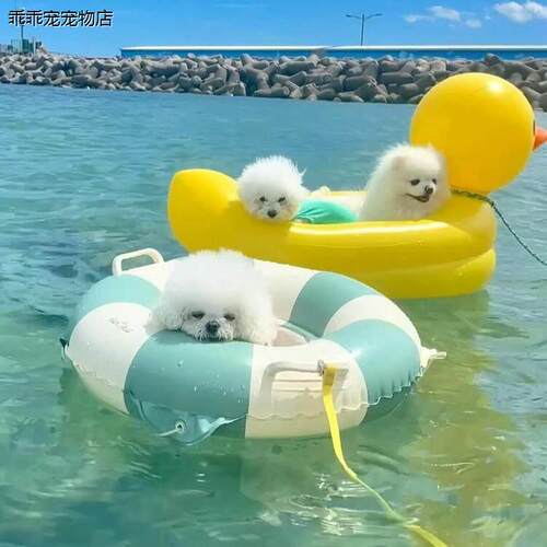√狗狗游泳圈夏季宠物度
