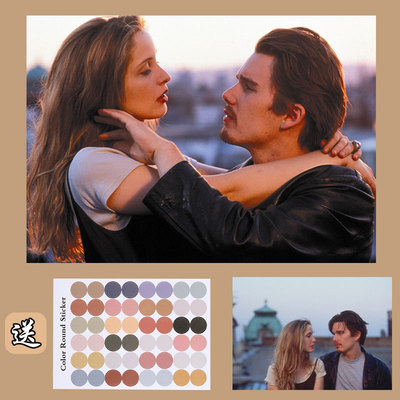 爱在黎明破晓前 Before Sunrise 电影海报 宿舍墙贴 卧室装饰画