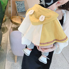 婴儿防风斗篷春装9秋装披肩3男外出5披风6三个月2宝宝外套1女秋季