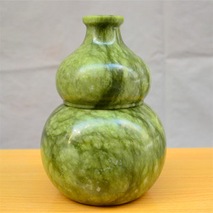 南玉胡芦工艺品摆件家居商务装饰品办公室客厅书房摆设开业礼品