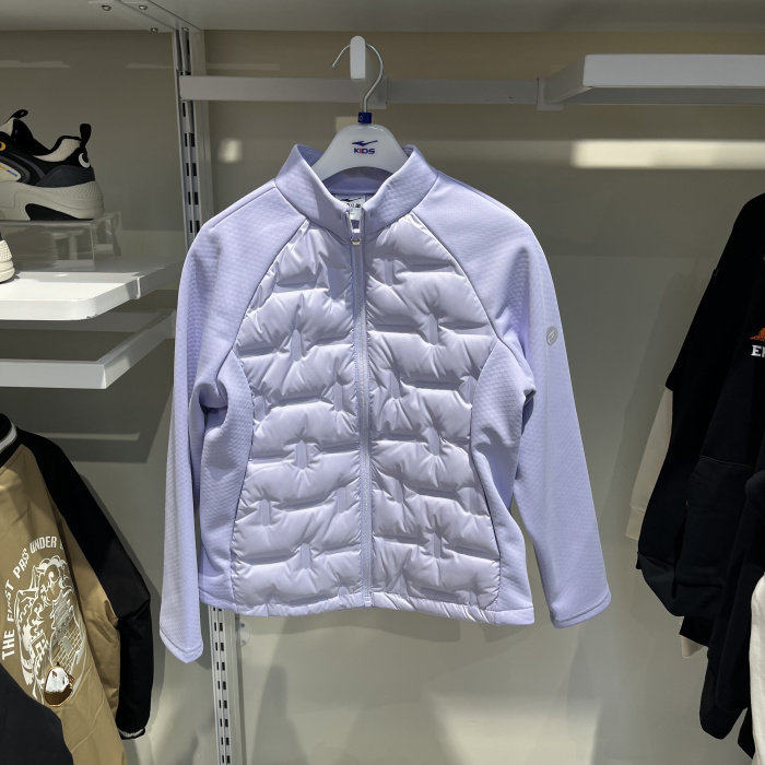 鸿星尔克26冬女中大童羽绒夹克专柜正品校服神器保暖 78226402016