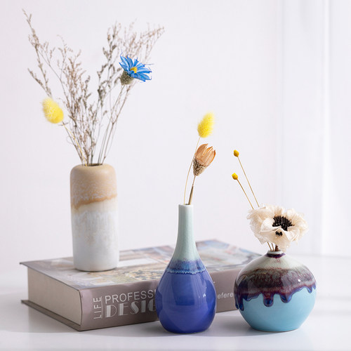 景德镇手工艺花瓶客厅轻奢陶瓷