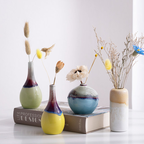 花样淘摆件客厅轻奢陶瓷景德镇