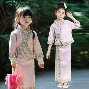 清新小娘惹款式儿童少数民族傣族日常西双版纳旅游泰国裙子泼水节