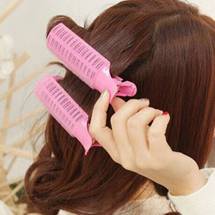 Curler adhes Plastic Bang Roll Rollers Self Hair