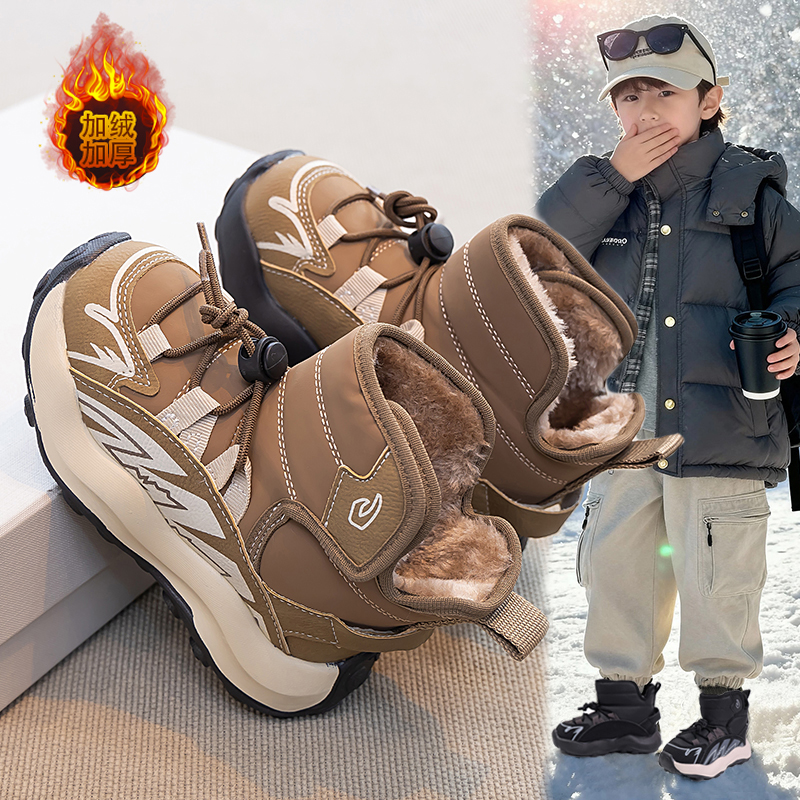 月销1万+优质男女童棉靴潮