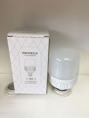 名派LED照明园柱超亮球泡7W13W18W25W36WE27大螺口用家庭酒店工厂