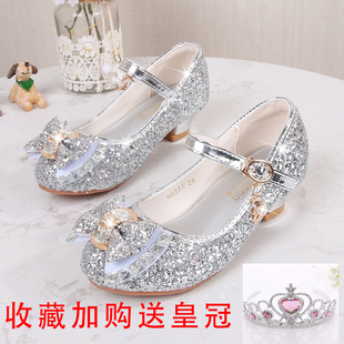 儿童拉丁舞鞋子女童女初学者女生2025新款跳舞不累脚的舞鞋秋冬季