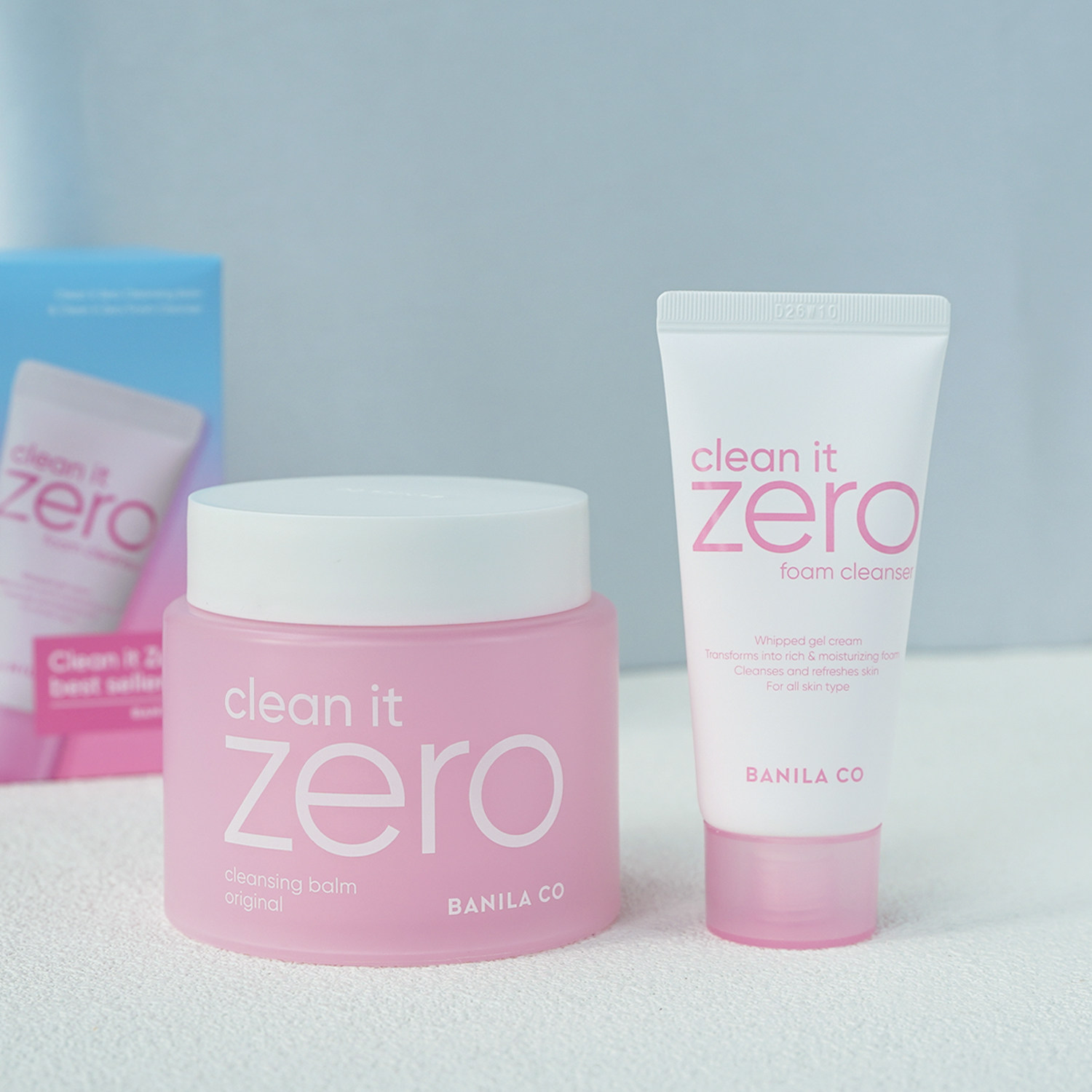 韩国新款zero芭妮兰卸妆膏180ml大瓶装脸部眼唇卸妆乳温和清洁女