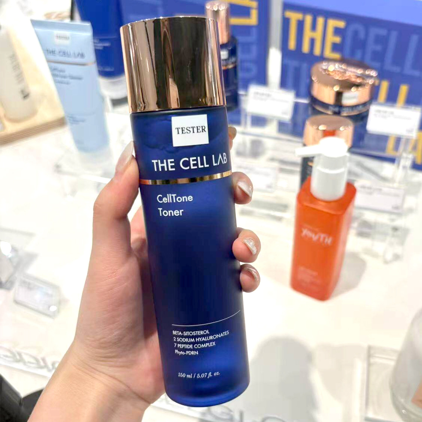 韩国THE CELL LAB精华爽肤水面霜防晒降温面膜弱酸洗面奶补水保湿