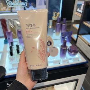 控油 shop菲诗小铺大米洗面奶300ml泡沫深层清洁保湿 韩国The face