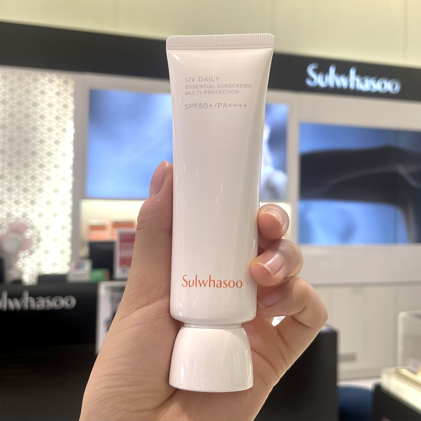 韩国SULWHASOO雪花秀面部防晒霜1号2号50ml SPF50+清爽不油腻包邮