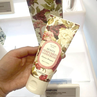 韩国Coreana高丽雅娜香水护手霜80ml保湿滋润桃花香小苍兰香