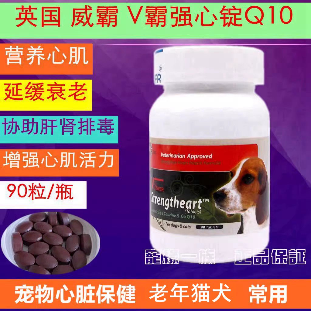 貓狗心臟保健Vpower營養心肌貓犬
