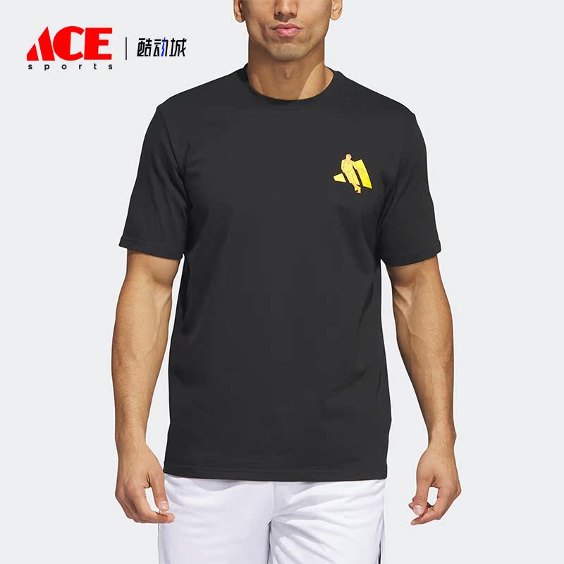 Adidas/阿迪达斯正品TRAE ICONS 特雷杨篮球男子短袖IL9479