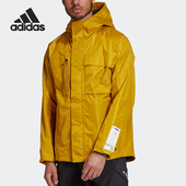 阿迪达斯男子正品 特卖GI7966 梭织连帽外套断码