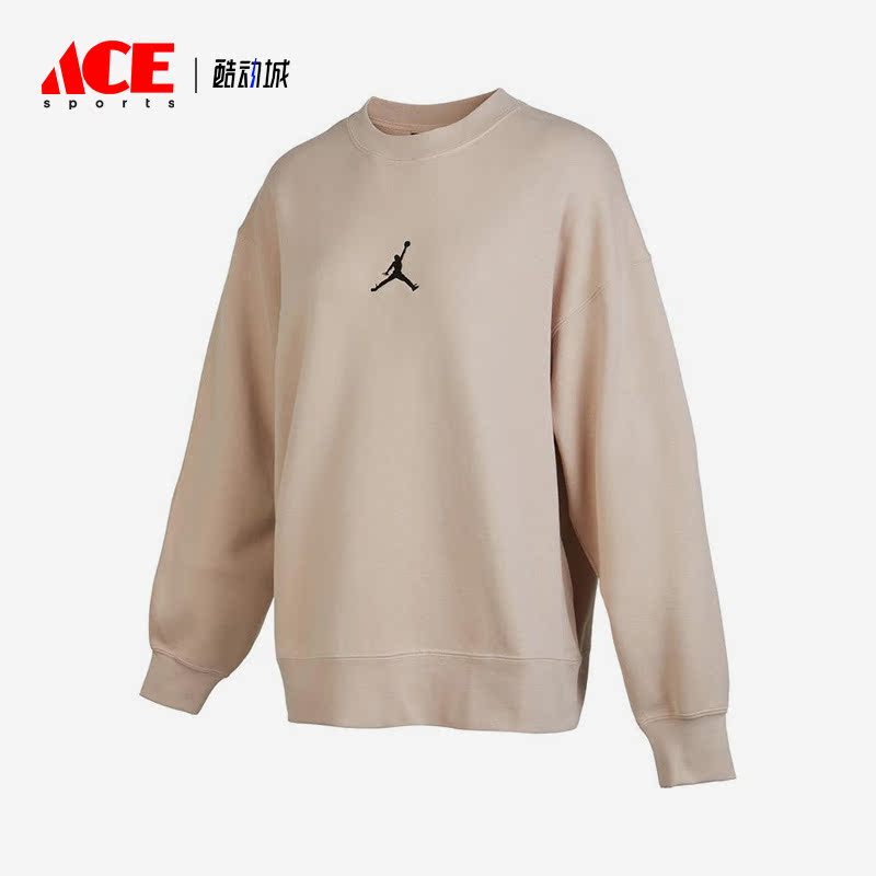Nike/耐克正品JORDAN女子针织加绒运动套头卫衣FD4803-292