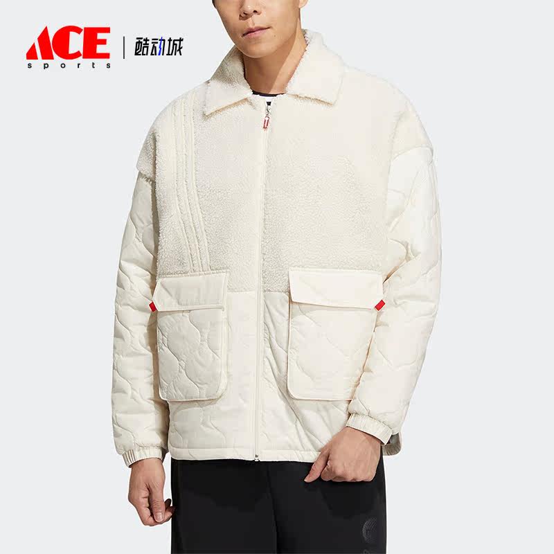 Adidas/阿迪达斯正品NEO冬季男女保暖休闲运动翻领棉服IQ1581,运动服/休闲服装,运动棉衣,淘宝优惠券,粉丝福利购,淘宝优惠卷