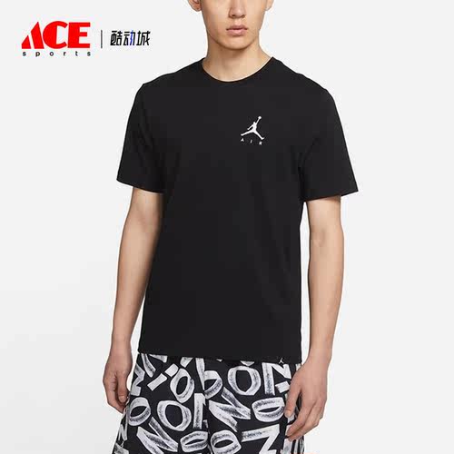 Nike/耐克正品JORDAN男子夏季圆领休闲运动短袖T恤AH5297-010