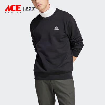 Adidas/阿迪达斯正品春季新款男子休闲运动圆领套头衫IC9329