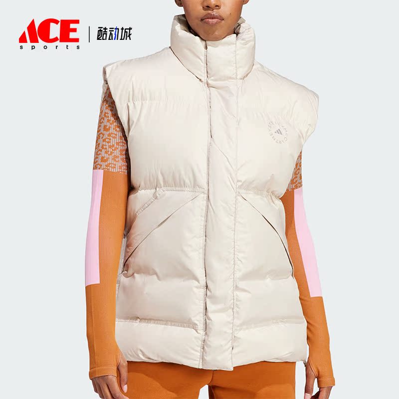 Adidas/阿迪达斯正品PUFF GILET女士运动面包服棉马甲HZ9132