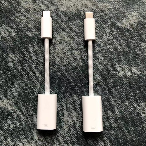apple/苹果USB-C 转闪电Lightning转换器iPhone15/iPad转换器