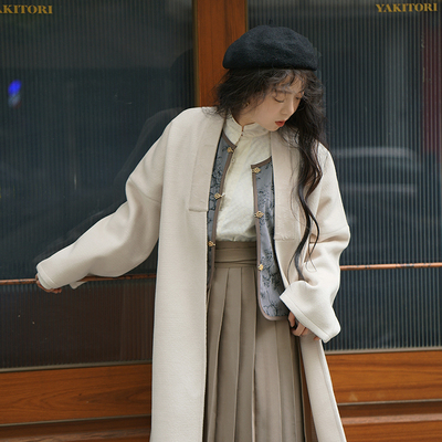 双面可穿改良汉服织元2022年冬