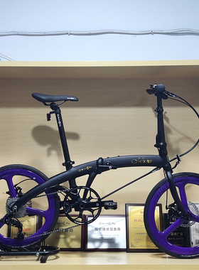 DAHON大行p10折叠自行车 经典20寸10速 成人变速男女通用单车