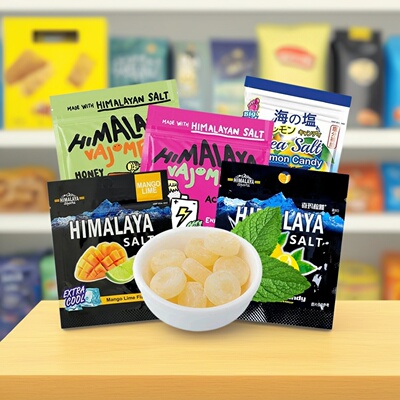 大马碧富马来西亚进口himalaya咸柠檬薄荷味糖硬糖润喉糖果