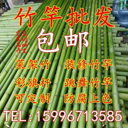 竹竿菜园搭架户外竹杆架种菜彩旗杆豆角架黄瓜架菜架小竹子细竹竿