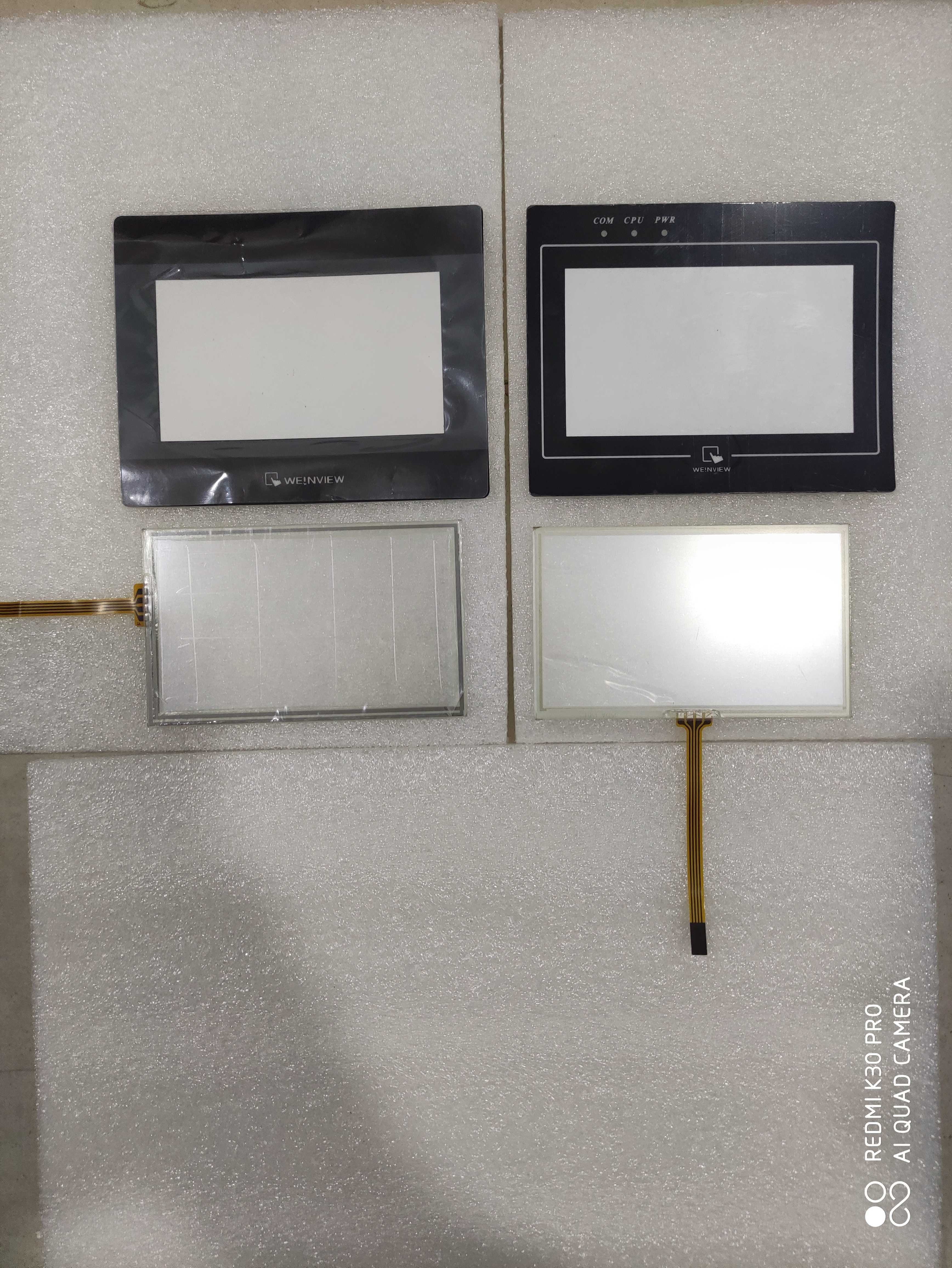 威纶通保护贴面膜纸触摸板