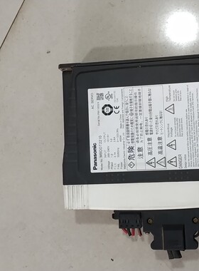 2手拆机松下伺服驱动MBDDT2210 松下伺服电机A4 400W MHMD042P1C