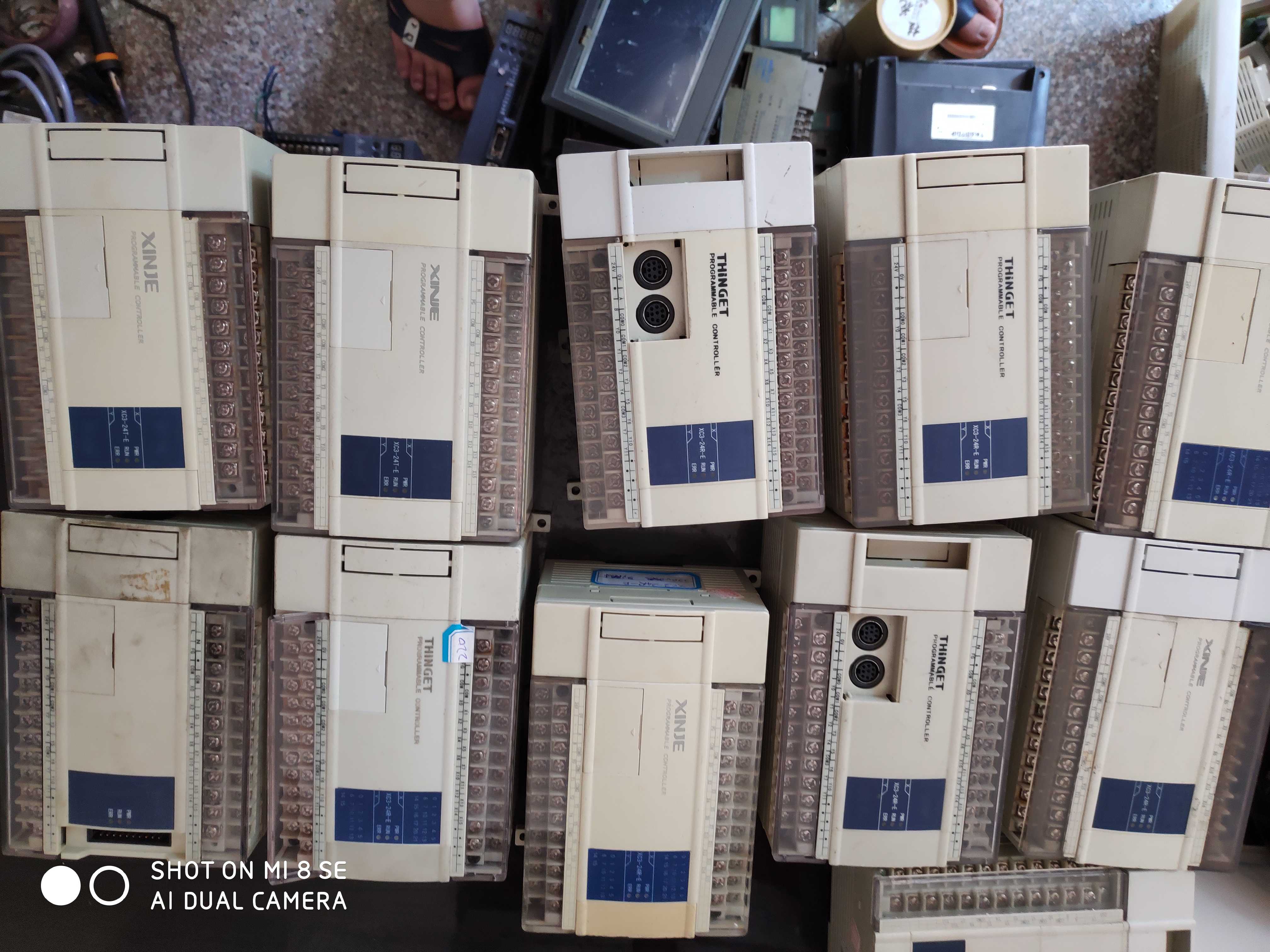 信捷plc xc3-24rt-e 24t 32r xc3-24r-e xc3-24t-c二手成色差8新