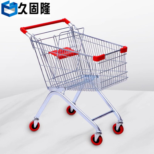 超市购物车手推车商场小推车双层