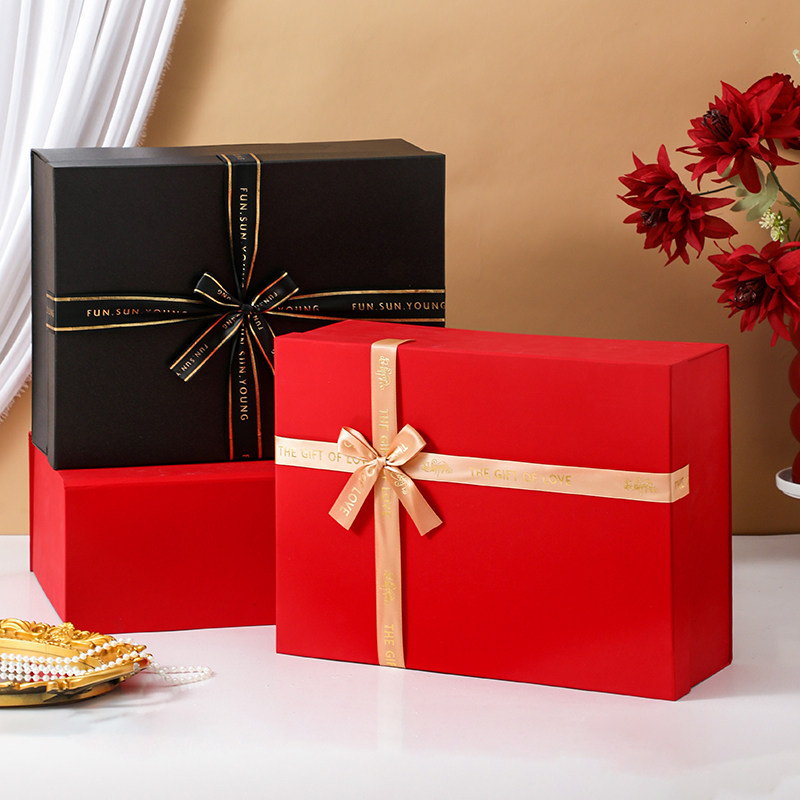 超大号礼盒空盒子高级感圣诞节新年礼品包装盒生日礼物盒送男女生,节庆用品/礼品,糖盒/糖盒配件,淘宝优惠券,粉丝福利购,淘宝优惠卷