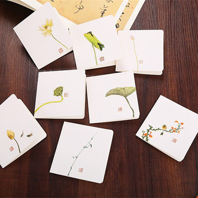 贺卡中国风空白小卡片定制