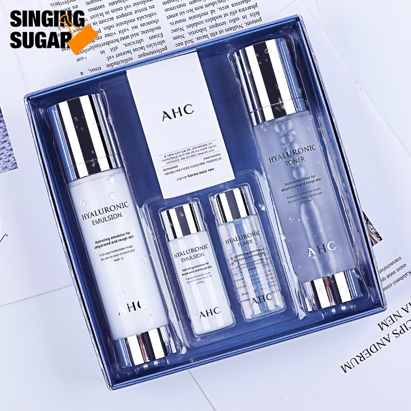 韩国AHC神仙水水乳套装爱和纯保湿补水女正品学生清爽型套盒精华