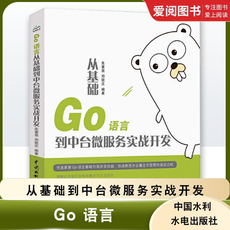 正版Go 语言从基础到中台微服务实战开发 快速掌握Go 语言基础与高并发技能 通过API 网关 Docker+K8S 实现微服务书