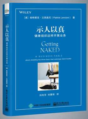 正版示人以真 健康组织这样开展业务 健康组织这样开展业务 帕特里克 兰西奥尼 电子工业出版社