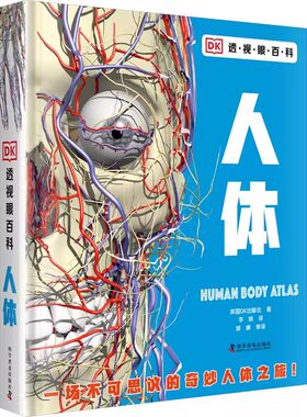 正版DK透视眼百科 人体 英国DK出版社 科学普及出版社 一场不可思议的奇妙人体之旅 展示人体到底有多复杂 每块骨头的巧妙配合