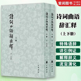 张相 著 文学理论 全套2册 文学评论与研究书籍 古典文学理论 诗词曲语辞汇释 中华书局 正版 繁体竖排版