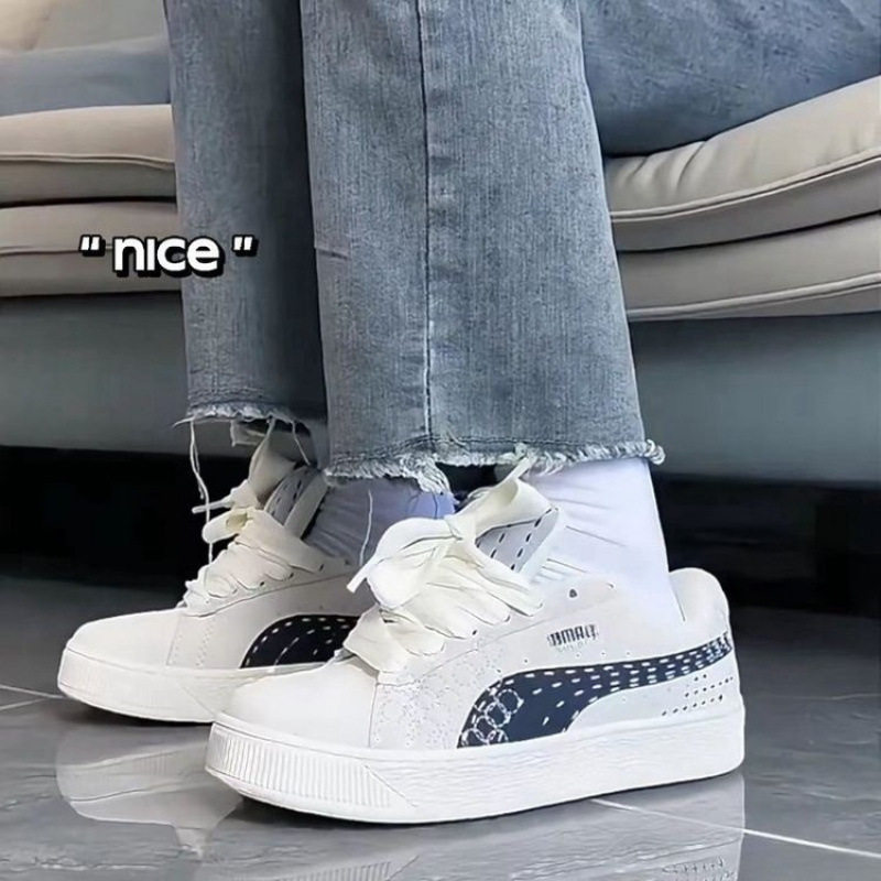 国潮鞋子女ins风韩版小众复古低帮平底板鞋女情侣百搭休闲运动鞋